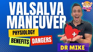 Valsalva Maneuver  Physiology Benefits Dangers [upl. by Saloma]