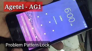 Agetel  AG1 pin password pattern lock without computer unlock [upl. by Yetnom]