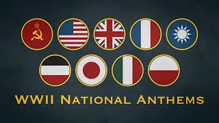 Eleven WWII National Anthems on Piano Allied and Axis Powers [upl. by Veron728]