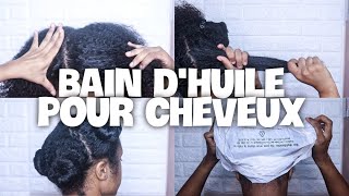 Bain dhuile pour cheveux secs abimés et cassants [upl. by Nosnor624]