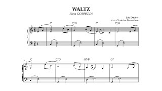 Delibes  Waltz from Coppelia  Easy [upl. by Telrahc]