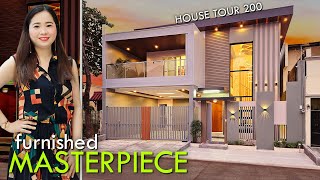 Affordable Haven of Extravagance A Designers Dream Fully Furnished Modern House House Tour 200 [upl. by Mellman]