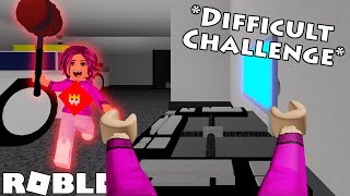 FLEE THE FACILITY FIRST PERSON VIEW CHALLENGE  ROBLOX [upl. by Reiss464]