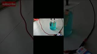 electrolysis of copper sulphate solution using copper electrodes ll electroplating using copper [upl. by Alaaj]