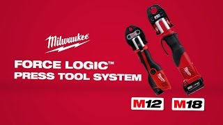 Milwaukee® FORCE LOGIC™ Press Tool System [upl. by Anifares835]