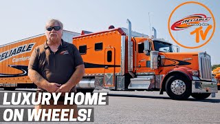 How Car Hauler Lives on the Road Inside Truckers Custom 156quot ARI Sleeper  Reliable Cribs S4E2 [upl. by Greene]