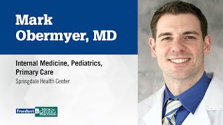 Dr Mark Obermyer internal medicine physician and pediatrician [upl. by Alesi]