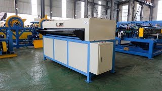 Electric sheet leveling machine  sheet flattening machine from blkma manufacturer [upl. by Anderegg813]