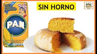 TORTA DE HARINA PAN SIN HORNO [upl. by Mandell113]