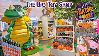 The Big Toy Shop Halloween Tour at Paultons Park Home of Peppa Pig World Oct 2023 4K [upl. by Nayr]