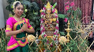 Ranjani mala dance performed by layshmika at Bukit Gombak for Diwali 🪔 celebration 🎉 [upl. by Annaeirb]