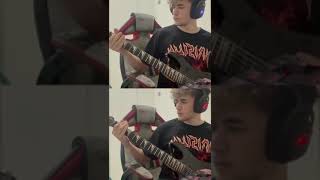 Slipknot  Sarcastrophe Guitar Cover guitar slipknot cover riff metal music guitarist [upl. by Ainattirb]