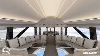 Middle East buyers eye 50m luxury Airlander 10 luxury airship [upl. by Enilatan333]