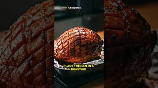 Baked Ham bakedham recipe cookingshorts [upl. by Rostand]