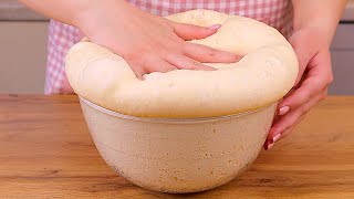 Brot in 5 Minuten Das schnellste Brotrezept Ich kaufe kein Brot mehr Brot backen [upl. by Thorfinn]