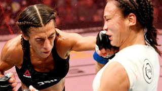 Top 5 Joanna Jedrzejczyk UFC Highlights [upl. by Beata]