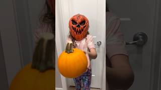 Funny pumpkin head prank shorts [upl. by Nyahs550]