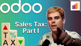 Sales Tax Part 1  Odoo Sales [upl. by Assyli]