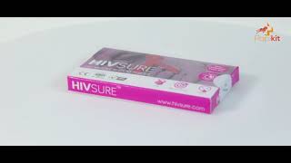 HIVSURE Home HIV Rapid test kit  Easy Fast and Accurate Home HIV testing [upl. by Yenalem]