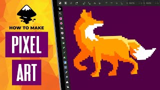 Create Pixel Art In Inkscape [upl. by Rao]