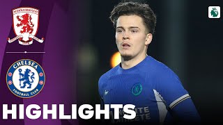 Chelsea vs Middlesbrough  U21 Premier League 2  Highlights 23022024 [upl. by Garvey761]