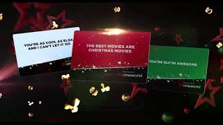 Cineworld ASMR Christmas Advert 2 featuring Malcolm McDowell [upl. by Cherry]