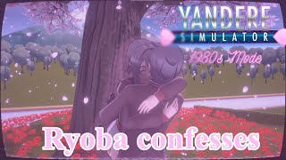 Ryoba Confesses to Jokichi ConceptYandere Simulator [upl. by Bilek]