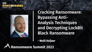 Cracking Ransomware Bypassing AntiAnalysis Techniques and Decrypting LockBit Black Ransomware [upl. by Binetta]