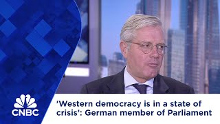 Western democracy is in a state of crisis German member of Parliament [upl. by Sheridan]