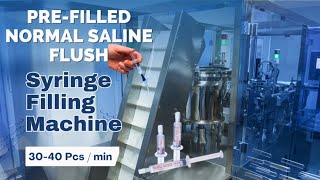 How to produce Normal Saline Flush Syringe [upl. by Edualcnaej]