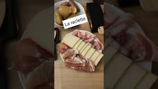 🍴La raclette  plat typiquement français short [upl. by Lenej]