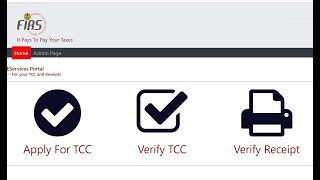 How to Apply for Tax Clearance Certificate TCC on FIRS EService Portal [upl. by Ever]