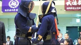 Kendo 筑波大×日体大 準決全日本学生剣道優勝大会20131104 [upl. by Arie]