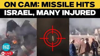 LIVE  On Cam Missile Hits Israels Largest City Many Hurt In Tel Aviv IDF Fails Against Houthis [upl. by Akinuahs]