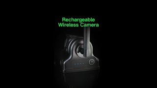 Wireless backup camera  easy instalation no wiring  rechargeable camera [upl. by Ociredef114]