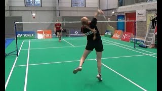 Lien Lammertyn vs Soetkin Dewit Belgian chps 2019 [upl. by Ecnesse]