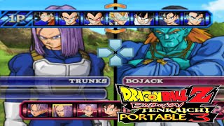 Dragon Ball Z Bt3 Portable mod ppsspp Novas Soundtracks Efeitos Sonorospspk [upl. by Enier]