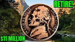 RETIRE IF YOU HAVE ONE MOST VALUABLE MONTICELLO JEFFERSON NICKELS THAT COULD MAKE YOU A MILLIONAIER [upl. by Hiasi]