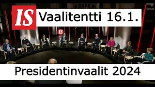 IltaSanomien vaalitentti 161  Presidentinvaalit 2024 [upl. by Marlyn]