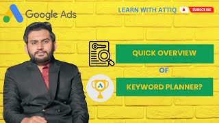 Lecture 118  Keyword Planner Quick Overview in Google Ads [upl. by Stacee]