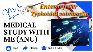 Enteric fever or Typhoidal salmonella microbiology malayalam [upl. by Ingold424]