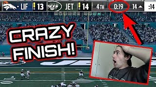 HE FUMBLED AT THE 1 INSANE 4TH QUARTER MADDEN 18 MUT DRAFTS DRAFT CHAMPIONS [upl. by Griz809]