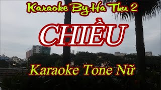 Karaoke CHIỀU ST Dương Thiệu Tước  Tone Nữ  Karaoke By Ha Thu 2 [upl. by Airalednac816]