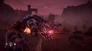 Horizon Zero Dawn  Parts wrangling trial Blazing Sun Ultra Hard [upl. by Sivartal173]