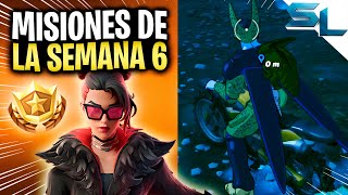 Como COMPLETAR TODAS las MISIONES DE LA SEMANA 6 CAPITULO 5 TEMPORADA 1 FORTNITE [upl. by Dedric105]