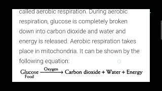 Respiration in OrganismsOAV Class7 ScienceLAQLong Answer Question II [upl. by Lose]