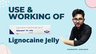 Lignocaine jelly  Xylocaine jelly Lignocaine jelly by misterpharmacist pharmacology anaesthetics [upl. by Jerusalem]