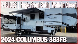 Beautiful Couples Fifth Wheel 2024 Columbus 383FB Bath amp a Half 5th Wheel at Couchs RV Nation [upl. by Assiralc]