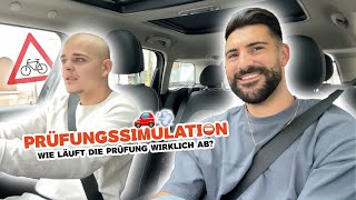 Prüfungssimulation Besteht mein Fahrschüler die Fahrprüfung 😮 [upl. by Gytle]