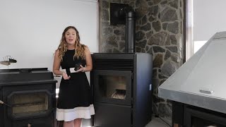 Anthraglo Automatic Coal Stove – Amish Anthracite Coal Burning Stove Overview [upl. by Suoivatra449]